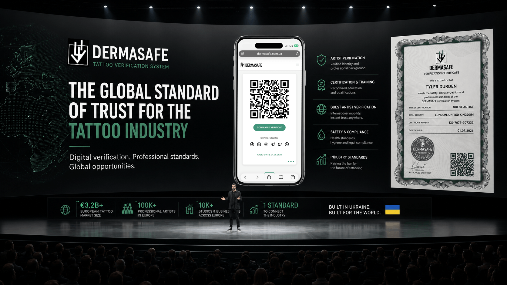 The Next European Standard Won't Be Another Tattoo Marketplace. It Will Be Trust Infrastructure.